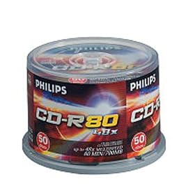 Philips - Spindle 50 CD-R 700 Mo 80 mins 52x - 908210002155
