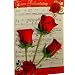 MUSIK - GL�CKWUNSCHKARTE "Zum Geburtstag liebe W�nsche" (in Gold-Pr�gung) mit Musik "Happy Birthday to You"  28Sek. und wundersch�nem Rosenmotiv inkl. Umschlag
