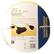 Coleman Cable 1911 25-Foot 15 Amp 10-Gauge Tri-Source (Straight Male) Generator Cord