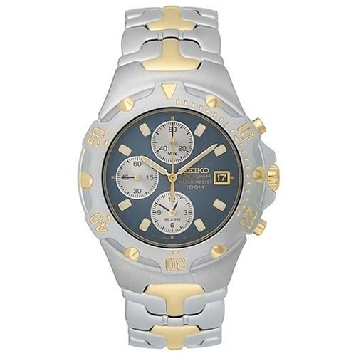 Seiko Men's SNA278 Alarm Chronograph Watch