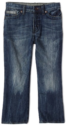 Guess Boys 2-7 Maple Wash Cliff Boot Fit Jean - Dark Stone - 4T 4