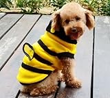 ワンコ服 黄色いミツバチ 蜂 ペット 洋服 蜜蜂 ミツバチ 犬 猫 コスプレ 衣服 【Freewave】 (10号　Ｍサイズ)