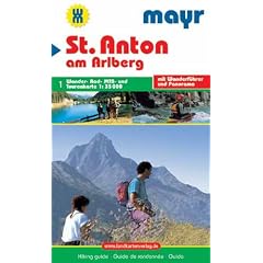 St. Anton am Arlberg 1 : 35 000: Wander-, Rad-, MTB- und Tourenkarte mit Wanderf�hrer und Panorama. GPS-geeignet