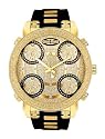 Grand Master Mens Five Time Zone Diamond Watch GM5-50Y