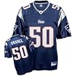 Men`s New England Patriots #50 Mike Vrabel Team Replica Jersey