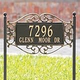 Fretwork Address Plaques - Grandin Road