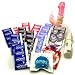 Trojan and Condoms Variety Pack and Rabbit Vibrator Naughty Novelties