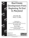 Real Estate Development From Beginning To End in Maryland