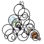 Wrought Iron Swirl Wine Rack - Style 32405