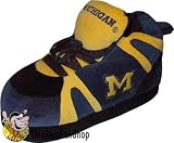 Michigan Wolverines New Mens House Shoes Slippers Large