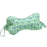 DogBones NeckBones Chiropractic Neck Pillow, Green Floral by DogBones