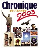 Chronique de lannée 2003