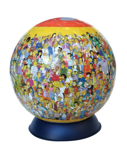 Childrens Toyshop  Toys : Ravensburger Puzzleball 240 Pieces Simpsons