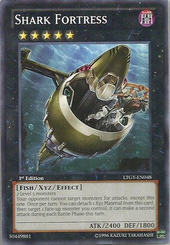 Yu-Gi-Oh! - Shark Fortress (LTGY-EN048) - Lord of the Tachyon Galaxy - 1st Edition - Common On Sale