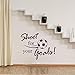 DZT1968(TM 2015 Home Decor Shoot for Your Goals Football Soccer Removable Decal Wall Sticker