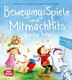Produkt-Bild: BewegungsSpiele und MitmachHits durchs Jahr: F&uuml;r Kinder von 3 bis 8 Jahren