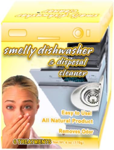 Smelly Washer 217 Dishwasher & Disposal Cleaner, 6-Treatment Box