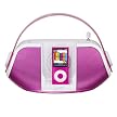 iLive Portable Music System with iPod Dock - Pink (IB109P)