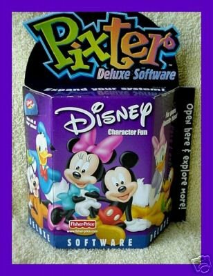 Pixter Deluxe Software Disney Character Fun