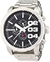 Diesel Herren-Armbanduhr XL Franchise-51 Chronograph Quarz Edelstahl DZ4209 Diesel Herren-Armbanduhr XL Franchise-51 Chronograph Quarz Edelstahl DZ4209