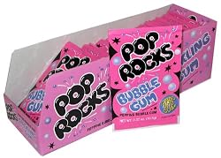 Pop Rocks Bubble Gum 24 count