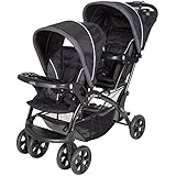 Baby Trend Sit and Stand Double Stroller, Onyx