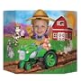 Farm Tractor Photo Prop