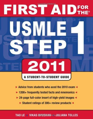 FIRST AID USMLE STEP1 2011