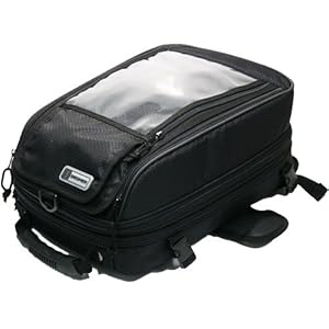 【クリックで詳細表示】Amazon.co.jp ｜ デグナー(DEGNER) 吸盤式タンクデイバッグ ナイロン ブラック 縦37x横26x高さ16～30(cm) NB-9A ｜ 車＆バイク