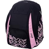 PRINCE Hibiscus Black/Pink Tennis Backpack--