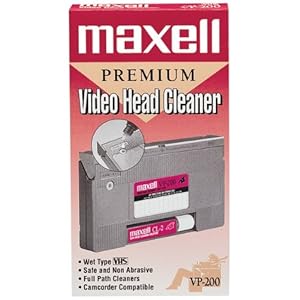 Maxell 290038 Vhs Cleaner Wet