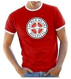 Coole-Fun-T-Shirts Herren SCRUBS Sacred Hearts LOGO RINGER