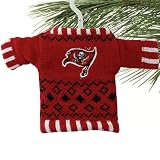 SC Sports 40226 NFL Knit Sweater Ornament - Tampa Bay Buccaneers