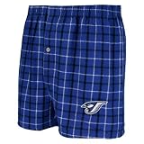 Toronto Blue Jays Royal Blue Gridiron Boxer Shorts