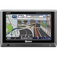 SANYO SSDポータブルナビゲーション 「GORILLA Mini」 (4GB内蔵) NV-SB360DT