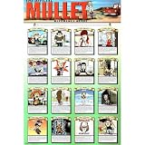 (24x36) The Official Mullet Guide (Chart) Art Poster Print