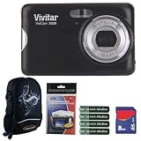 Buy Vivitar Vivicam VX029 10.1MP 2.7IN. LCD Black HD Digital Camera Plus 8GB Accessory... by Vivitar