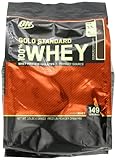 Optimum Nutrition 100% Whey Gold Standard, Double Rich Chocolate, 10 Pounds Bags, Packaging May Vary