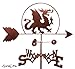 Hand Made DRAGON GARDEN Stake Weathervane ~NEW~