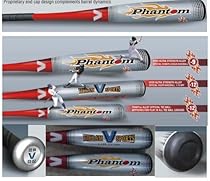 2010 Phantom 2.75 inch BIG BARREL Baseball Bat VX99 Ultra Strength Alloy 29 Inch 20 oz (-9)