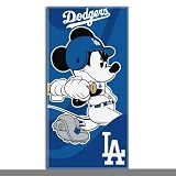 Los Angeles Dodgers MLB Emblem Fiber Reactive Beach Towel