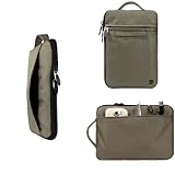 Samsung Galaxy Tab 7.0 Plus Case (Steel Grey) Padded Zippered Sleeve, For The Newest Samsung Galaxy Tab 7.0 Plus 16 GB Tablet (WiFi, 7″ Display, Tablet, Bluetooth, 4G, Android, SPH-P100, SCH-I800, GT-P1010/W16, SGH-T849, SCH-I987, GT-P6210)
