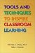 Book Tools and Techniques to Inspire Classroom Learning