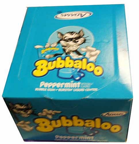 Bubbaloo Gum- Peppermint 240 count by Cadbury Adams
