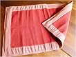 La Campagne vintage French rustic style Red Cream Floor mat doormat 32 by 20 inches