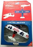 PEPSI Limited Edition KEYSTONE COPS #00507 Die-Cast Metal 1932 STEARMAN AIRPLANE Large Coin Bank (1996)