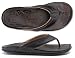 OluKai Hiapo Sandal - Black/Black - Men's Size 11