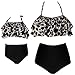 Baby Girls Bikini Swimsuit Set Family Matching Mother Girl Swimwear (Leopard, Girl 4-5T)