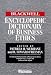 Books : Blackwell Encyclopedic Dictionary of Business Ethics (The Blackwell Encyclopedia of Management)