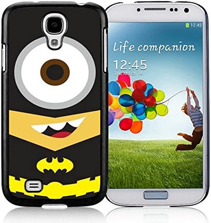 Samsung Galaxy S4 Batman Minion Black Screen Cellphone Case Personalized and Unique Cover